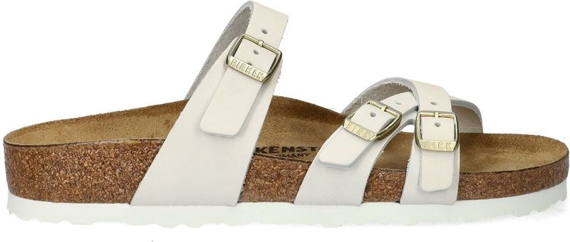 Birkenstock - Franca - Sandalen - Zwart - Nubuck - Dames