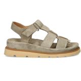 Shabbies Amsterdam - Wana - Sandalen - Suède - Zacht Leer - Chunky Loopzool