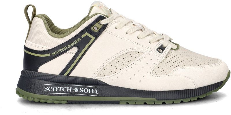 Scotch & Soda - Vivex - Heren Sneaker - Beige multi