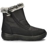 Galop - Dames Snowboots - Zwart - Nylon - Fake-Fur Voering