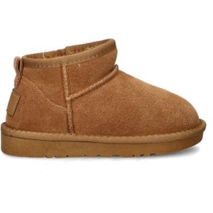 Nelson - Kids Gevoerde Boots - Suède - Rubberen Loopzool