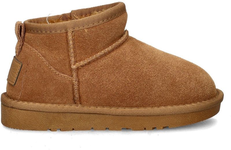 Nelson - Kids Gevoerde Boots - Suède - Rubberen Loopzool