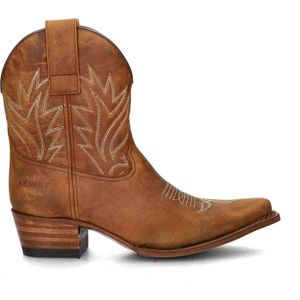 Sendra - Gene Berdy - Cowboylaarzen - Zwart - Hoogwaardig Gewaxt Leer
