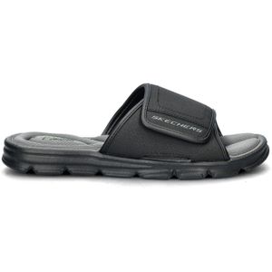 Skechers - Wind Swell - Badslippers - Imitatieleer - Heren