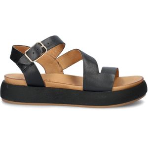 Nelson - Chunky Sandalen - Leer - Verstelbare Band - EVA-tussenzool