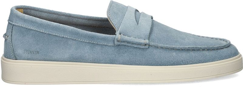 Blackstone - Heren Loafer - Suède - Zwart - Leren Voetbed