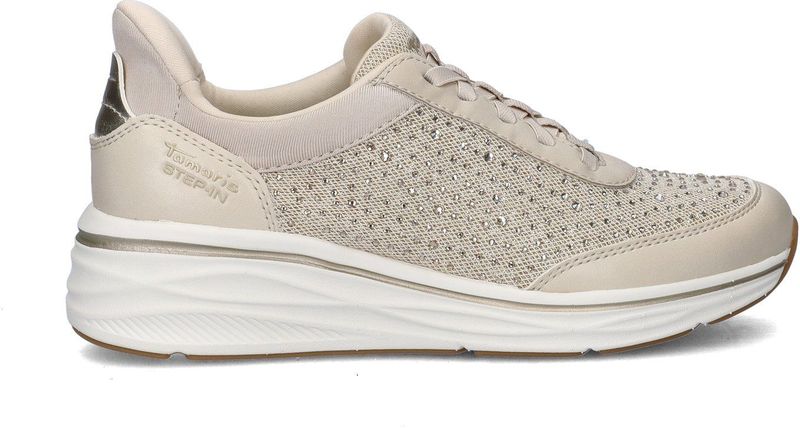 Tamaris - Step-In - Instapschoenen - Zwart - Met Glitterdetails