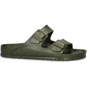 Birkenstock - Arizona Eva - Slippers - Zwart - Rubber