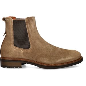 Van Lier - Rigi - Chelsea Boots - Zwart - Suède