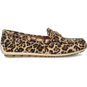 Tamaris - Dames Loafer - Animal Print - Suedine - Flexibele Loopzool