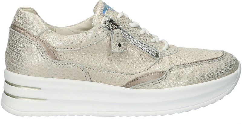 Waldläufer - H-Arianna - Sneakers - Zwart - Gevoerd met Zacht Leer, Uitneembaar Foam-Vootbed, EVA-Loopzool