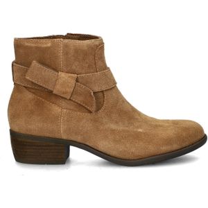 Skechers - Texas - Enkellaarsjes - Zwart - Suède - Memoryfoam Voetbed