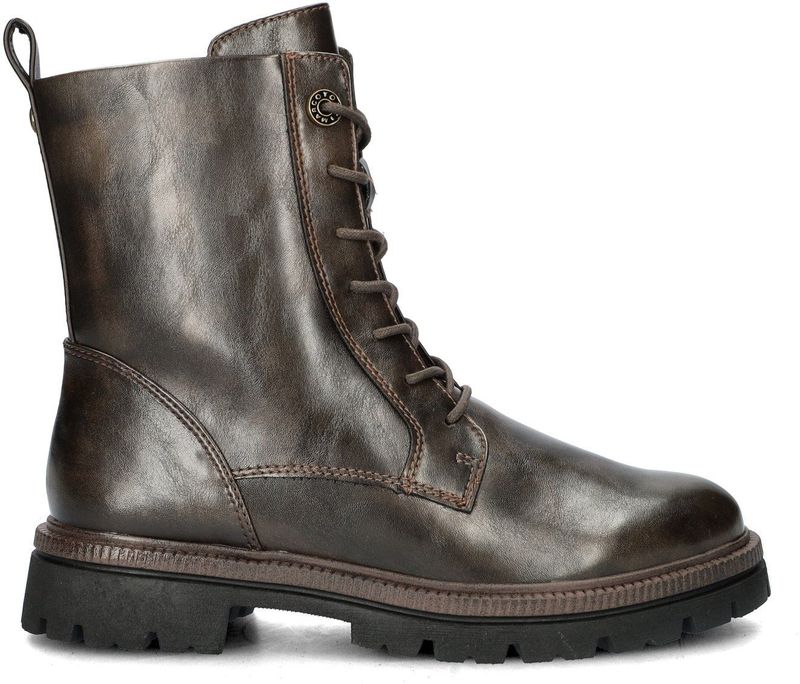 Marco Tozzi - Veterboots - Chunky - Vegan - Imitatieleer