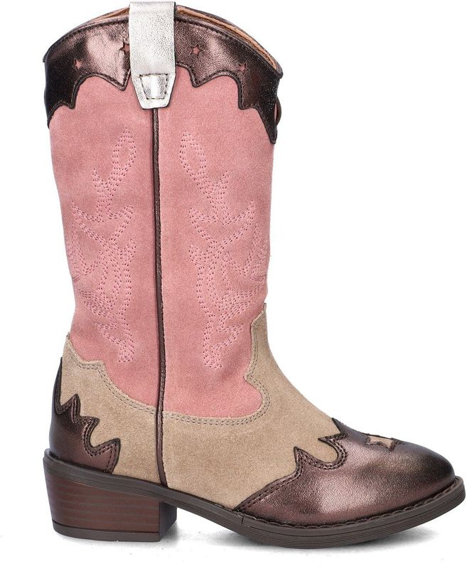 Nelson - Yeehaw - Cowboylaarzen - Suède en Imitatieleer - Meisjes