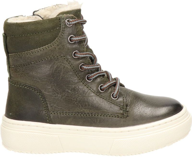 Nelson - Kids - Veterboots - Hoog - Leer - Fakefur