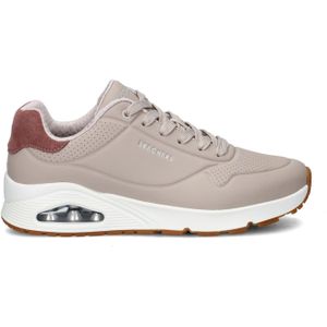 Skechers - Uno - Sneakers - Zwart - Suède en Duraleer