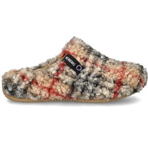 Verbenas - Borrego - Pantoffels - Ruitpatroon - Teddystof - Fake Fur