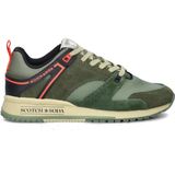 Scotch & Soda - Vivex - Heren Sneaker - Groen multi
