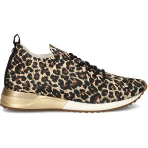 La Strada - Lage Sneakers - Dames - Textiel - Glitterdraad - Sportieve Uiterstraling