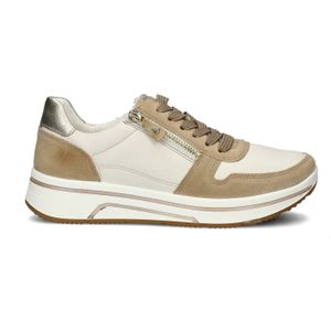 Ara - Sapporo 3.0 - Sneakers - Zwart - Leer en Suède