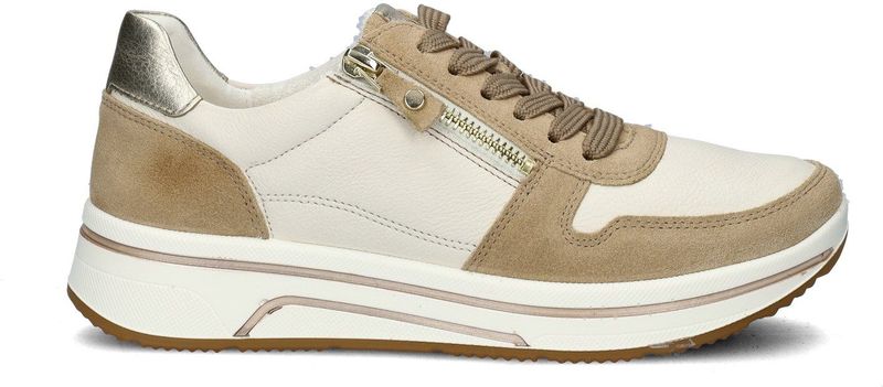 Ara - Sapporo 3.0 - Sneakers - Zwart - Leer en Suède