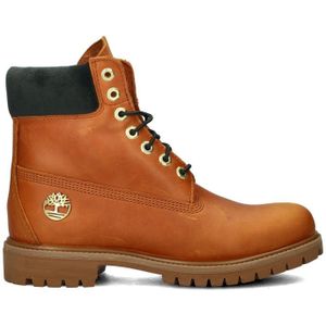 Timberland 6 Inch Premium Waterproof Leren Veterboots Cognac