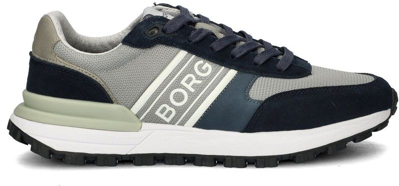 Bjorn Borg - Lage Sneakers - Groen - Suède/Nylon - Gerecycled Materiaal