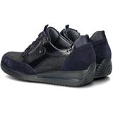 Waldläufer - Himona - Lage Sneakers - Suède - Dames - Breedtemaat H