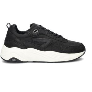 Hub - Glide - Dames Sneaker - Beige - Suède en Imitatieleer