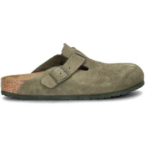 Birkenstock Boston Suede instapschoenen
