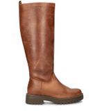 Nelson - Hoge Laarzen - Zwart - Gewaxt Leer - Gevoerd met Textiel