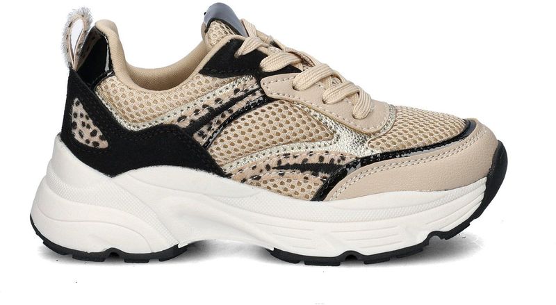 Nelson - Kids - Sneakers - Imitatieleer en Textiel - Chunky - Gevoerd met Textiel