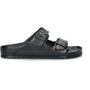 Birkenstock - Arizona Eva - Slippers - Zwart - Rubber
