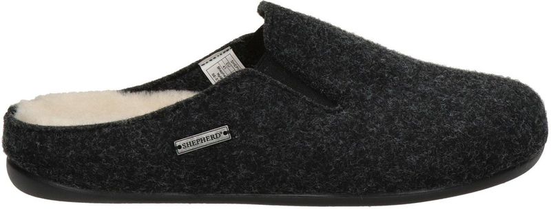 Shepherd - Chris - Pantoffels - Grijs - Textiel - Wol