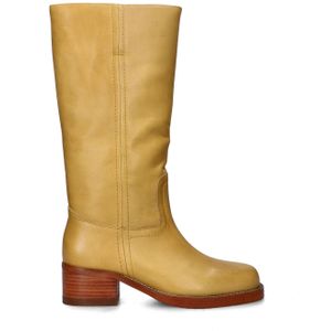 Bronx - Hoge Laarzen - Leer - Dames - Met Rubberen Loopzool