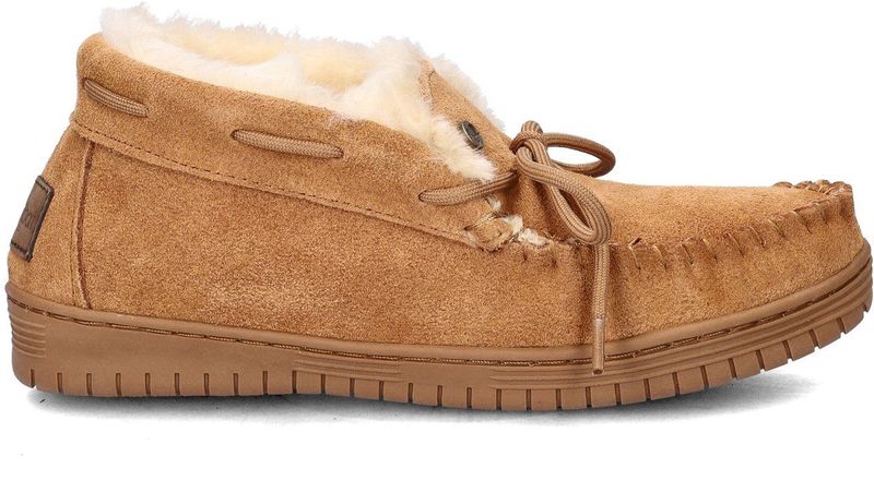 Warmbat - Bunya - Pantoffels - Dames - Suède - Gevoerd met Merino Wol