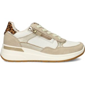 Ara - Graz - Sneakers - Beige Multi - Gladleer en Suède