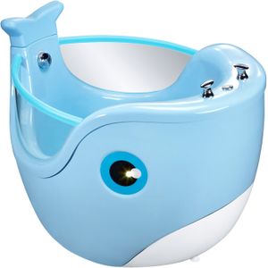 Baby Whale Spa - Blue & White