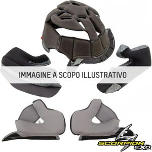 Motorradhelm Polsterset Scorpion Belfast evo