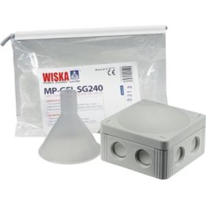 Aansluitdoos - WISKA - IP68 - 8 Invoeren - 85x85x51 mm