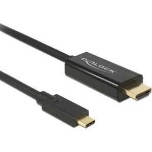 HDMI Kabel - USB-C naar HDMI - 4K 30 Hz - Vergulde Contacten