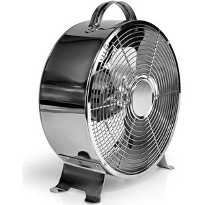 Nedis Tafelventilator | Netvoeding | Diameter: 250 mm | 20 W | 2 Snelheden | Chroom
