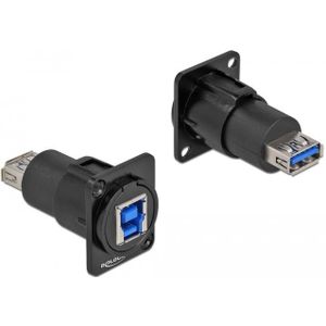 Delock D-type module USB 3.0 type-A aansluiting naar type-B aansluitin