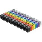 Delock - Kabelmarkeringsclips - Geassorteerde Kleuren - 100 Stuks - Voor Kabels Tot 6 mm