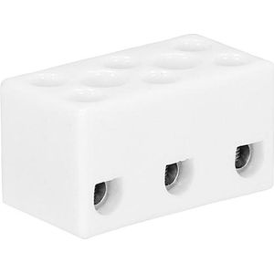 Kroonsteen - Techtube Pro - Porselein - Kabeldikte tot 4.0 mm² - Per stuk