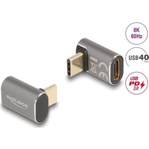 Delock USB Adapter 40 Gbps USB Type-C™ PD 3.0 100 W Stecker zu Buchs