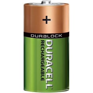 Duracell Oplaadbare C batterijen - 3000 mAh NiMH - 2 stuks