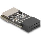 Delock USB 2.0 Adapter Pfostenbuchse zu intern USB Typ-E Key A Buchse