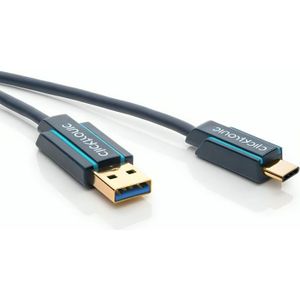 USB C naar USB A kabel - Clicktronic