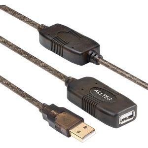 USB verlengkabel 20 meter met versterker